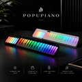 PopuMusic 59 Keys Smart Piano | 29-key Main + Chord + 24 Expansion Keyboard, 256 Tones MIDI LED Portable