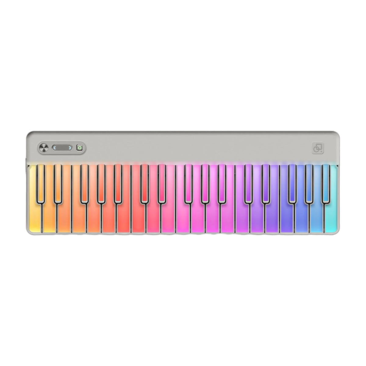 Music Password Smart Portable MIDI Keyboard, 36 Keys, Expandable to 108 Keys, Low-Latency BLE, DAW Support for Music Creation